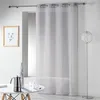 Image de Panneau a oeillets 140 x 280 cm etamine crash telma Gris Douceur d'Intérieur
