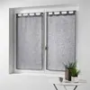 Image de Paire voilages 2 x haltona - gris / 2 x 60 x 160