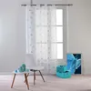 Image de Rideau Voilage "Hesperia" 140x240cm Bleu