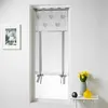 Image de Store droit a passants 60 x 150 cm voile brode cory Gris