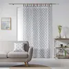 Image de Panneau passants faux cuir 140x240 cm voile sable imp. art deco chic Anthracite Douceur d'Intérieur