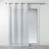 Image de Voilage a oeillets 140 x 240 cm polycoton uni Mitsy Blanc Douceur d'Intérieur
