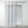 Image de Rideau Voilage à  illets "Krom" 140x240cm Blanc