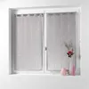 Image de Paire droite passants 2 x 90 x 120 cm voile sable fils chenille linahe Taupe