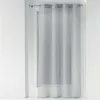 Image de Panneau a oeillets 140 x 240 cm voile sable+bande fantaisie etincelle Gris Douceur d'Intérieur