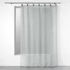 Image de Rideau Voilage à Anneaux "Linka" 140x240cm Gris