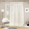 Image de Voilage Casalina Blanc/Gris 140x240 cm