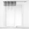 Image de Rideau Voilage à  illets "Aloria" 140x240cm Blanc