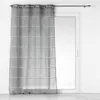 Image de Rideau Voilage à  illets "Aloria" 140x240cm Gris