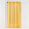 Image de Rideau Voilage à  illets "Sandra" 140x180cm Jaune