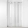 Image de Rideau Voilage à  illets "Ninon" 140x240cm Blanc