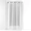 Image de Rideau Voilage à  illets "Opalia" 140x240cm Blanc