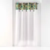 Image de Rideau Voilage à  illets "Bohoflora" 140x240cm Jaune