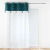Image de Rideau Voilage à  illets "Palmina" 140x240cm Bleu