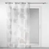 Image de Rideau Voilage à  illets "Esquisse" 140x240cm Blanc