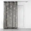 Image de Rideau Voilage à  illets "Lineor" 140x280cm Anthracite