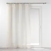 Image de Rideau Voilage à Nouettes "Norine" 140x240cm Naturel