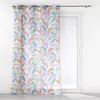 Image de Rideau Voilage à  illets Imprimé "Fantasia" 140x240cm Multicolore