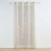 Image de Rideau Voilage à  illets "Karla" 140x240cm Taupe