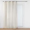 Image de Rideau Voilage à  illets "Aline" 140x240cm Beige