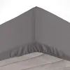 Image de Drap housse Lina Douceur d'intérieur - Taille 140 x 190 - Gris
