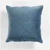 Image de Housse de Coussin "Bellanda" 40x40cm Bleu