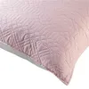 Image de Housse de Coussin "Cottage" 45x45cm Rose & Gris