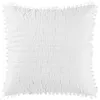 Image de Housse de Coussin "Dorinette" 45x45cm Blanc