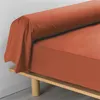 Image de Taie de traversin 85x185 cm percale uni 78 fils percaline +p. bourdon Terracotta