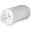 Image de Drap housse en jersey uni Blanc 140x190 cm