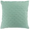 Image de Housse de Coussin "Mellow" 60x60cm Menthe & Blanc