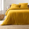 Image de Parure de lit gaze de coton jaune Angelia 240x220