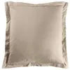 Image de Taie d'oreiller carrée 63x63 cm - 100% coton Sable