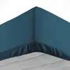 Image de Drap housse 90x190 cm - Bonnet 30 cm - 100% coton Bleu
