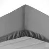 Image de Drap housse 140x190 cm - Bonnet 30 cm - 100% coton Anthracite