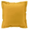 Image de Taie d'oreiller carrée 63x63 cm - Percale 100% coton Jaune