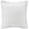 Image de Taie d'oreiller carrée 63x63 cm - Percale 100% coton Blanc
