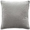 Image de Housse de Coussin Velours Uni "Solange" 40x40cm Gris