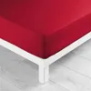 Image de Drap housse microfibre Oscar 90x190 Rouge