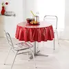 Image de Nappe protection pvc transparent ronde 180 cm