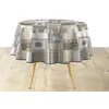 Image de Nappe Ronde Imprimé "Costa" 160cm Beige