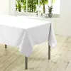 Image de DOUCEUR D'INTÉRIEUR 1720206 NAPPE POLYESTER UNI ESSENTIEL BLANC 140 X 250 CM