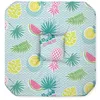 Image de Galette de Chaise "Happy Summer" 36x36cm Multicolore
