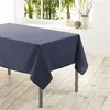 Image de Nappe rectangle 140 x 200 cm polyester uni essentiel Beton Douceur d'Intérieur