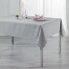 Image de Nappe rectangle 140 x 240 cm polyester applique filiane Gris Douceur d'Intérieur