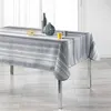 Image de Nappe anti tache rectangle 150 x 240 cm polyester chacana Gris