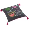 Image de Coussin Déco Déhoussable "Ibiza" 40x40cm Gris