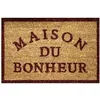 Image de paillasson rectangle 40 x 60 cm coco imprime bonheur