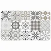 Image de Tapis deco rectangle 45 x 75 cm mousse imprimee salou Naturel Douceur d'Intérieur
