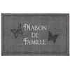 Image de tapis deco rectangle 50 x 80 cm imprime familia Douceur d'Intérieur